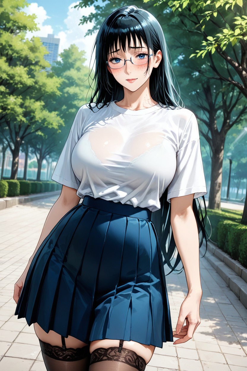 In Universe, Hyper Realistic, Stockings Hentai AI Porn