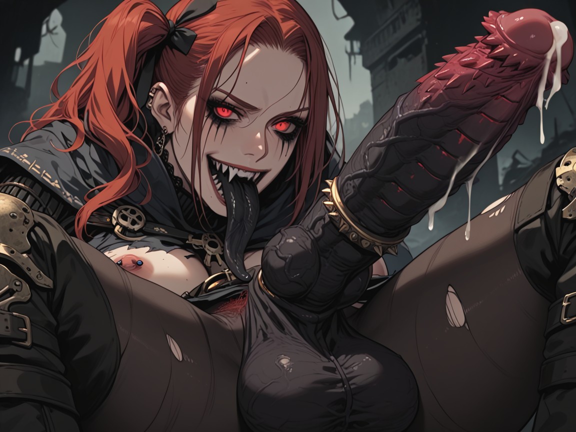Zombies, Viking, Spitroast Hentai AI Porn