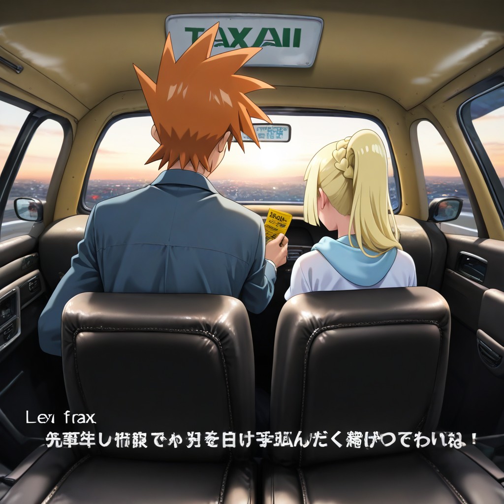 Parody Of "fake Taxi", People, Lillie Turned Sideways Toward Driver Hentai AI Porn