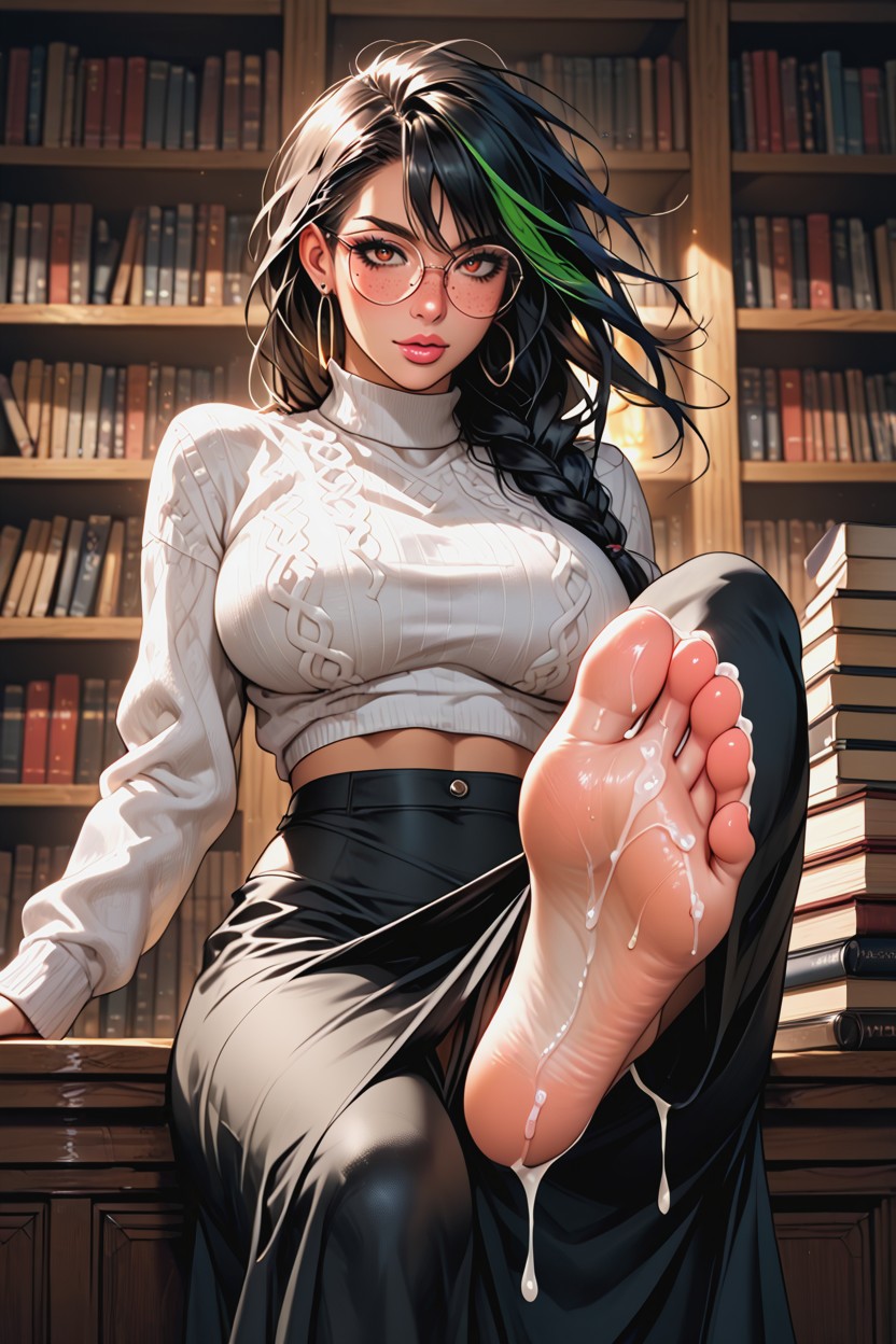 Cum On Penis, Precum, Horny Hentai AI Porn