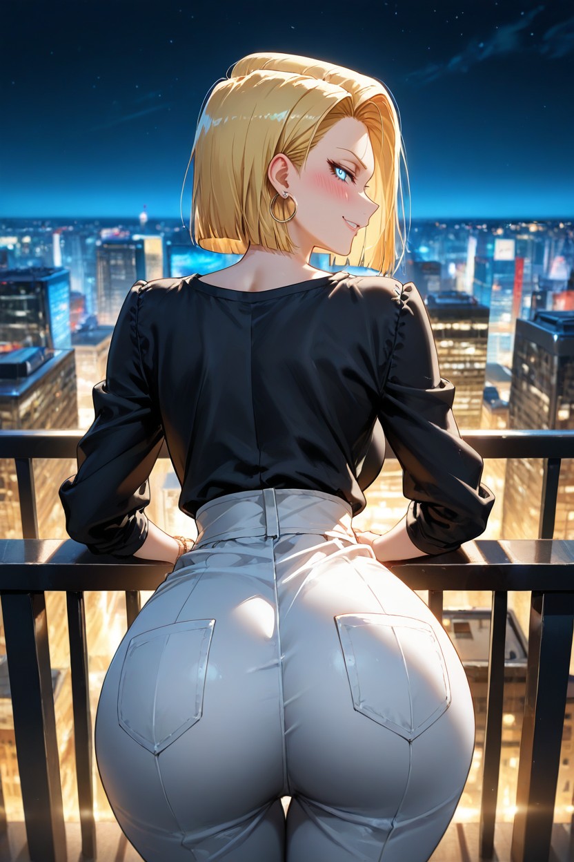 Horny, Night Sky, Body Focus Hentai AI Porn