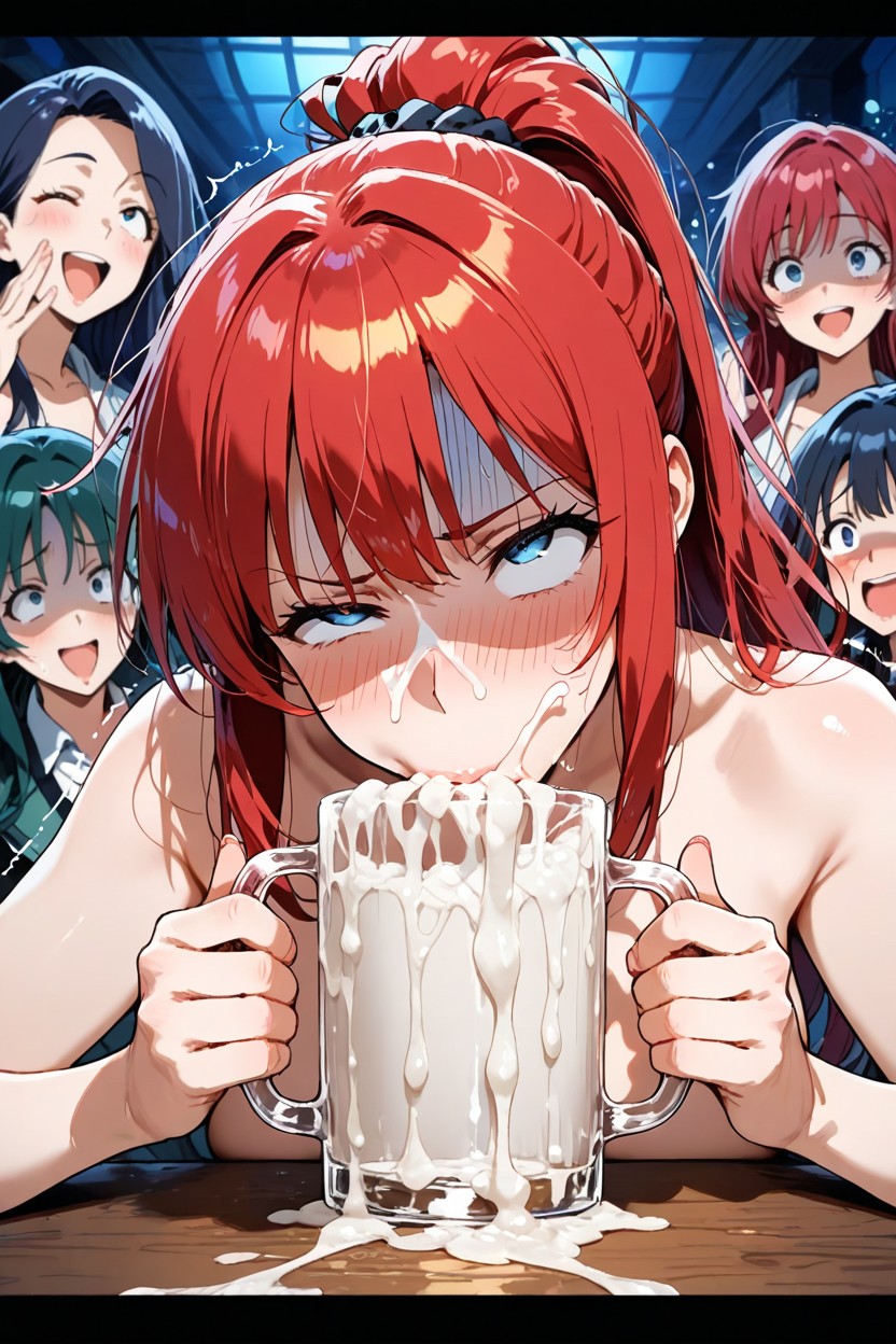 18+, Tavern, Anime Screencap Hentai AI Porn