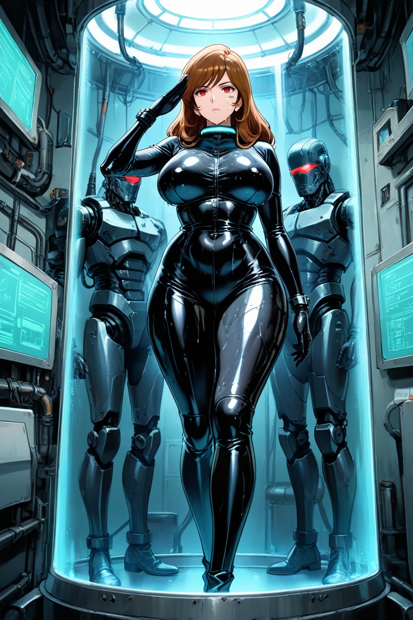 Looking Here, Barcode Tattoo, Wet Body Hentai AI Porn