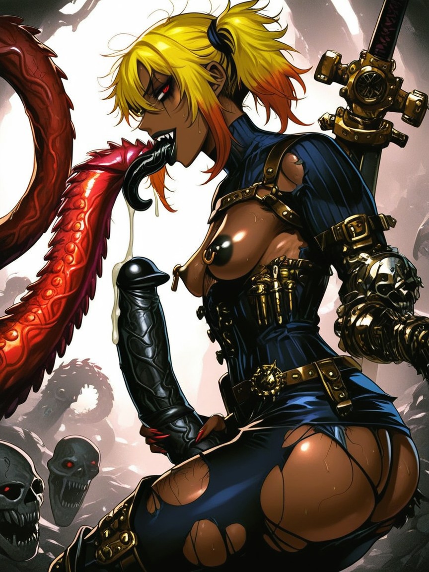 Jewelry, Fit, Blowjob (3rd Person) Hentai AI Porn