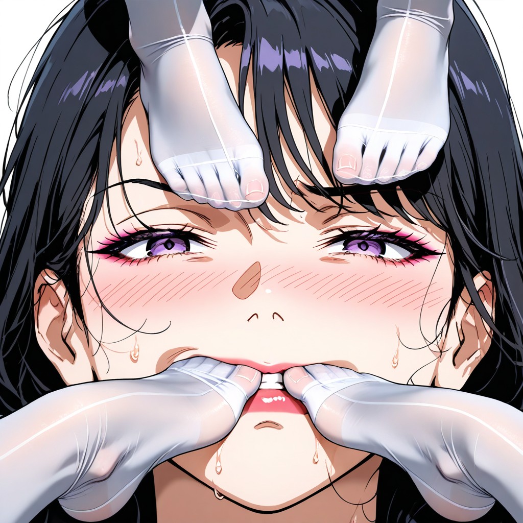 Furious Glaring Eyes, Group Lesbians, Close-up Hentai AI Porn