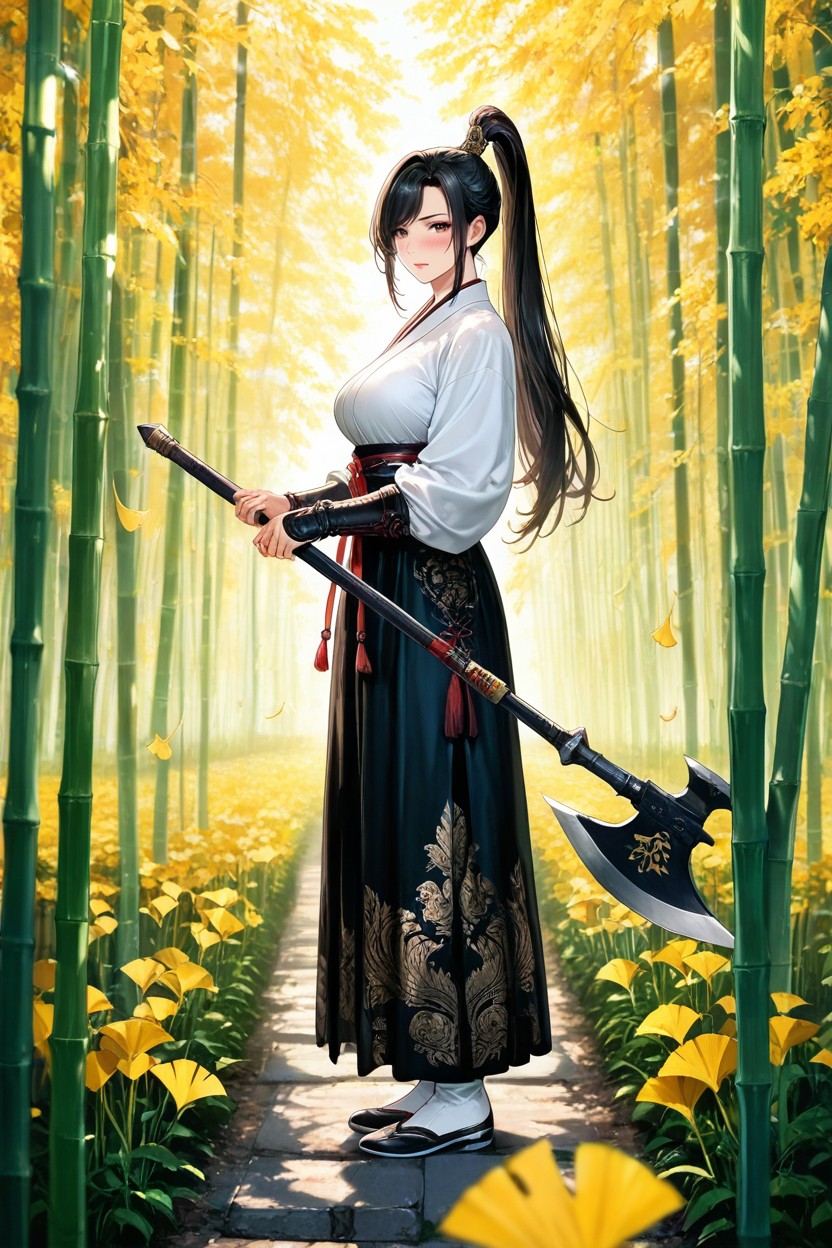 Skinny, Cinematic, Waist Shot Hentai AI Porn