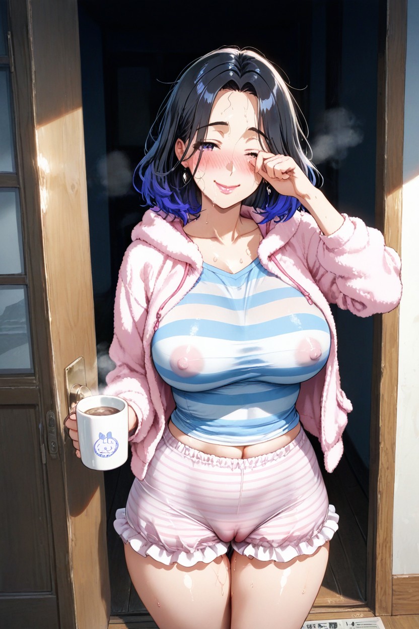 K, Blue Hour, Horny Hentai AI Porn