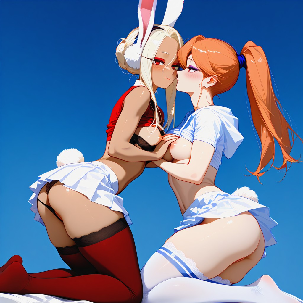 Thick Thighs, Tired Eyes, Back Arched Back Hentai AI Porn
