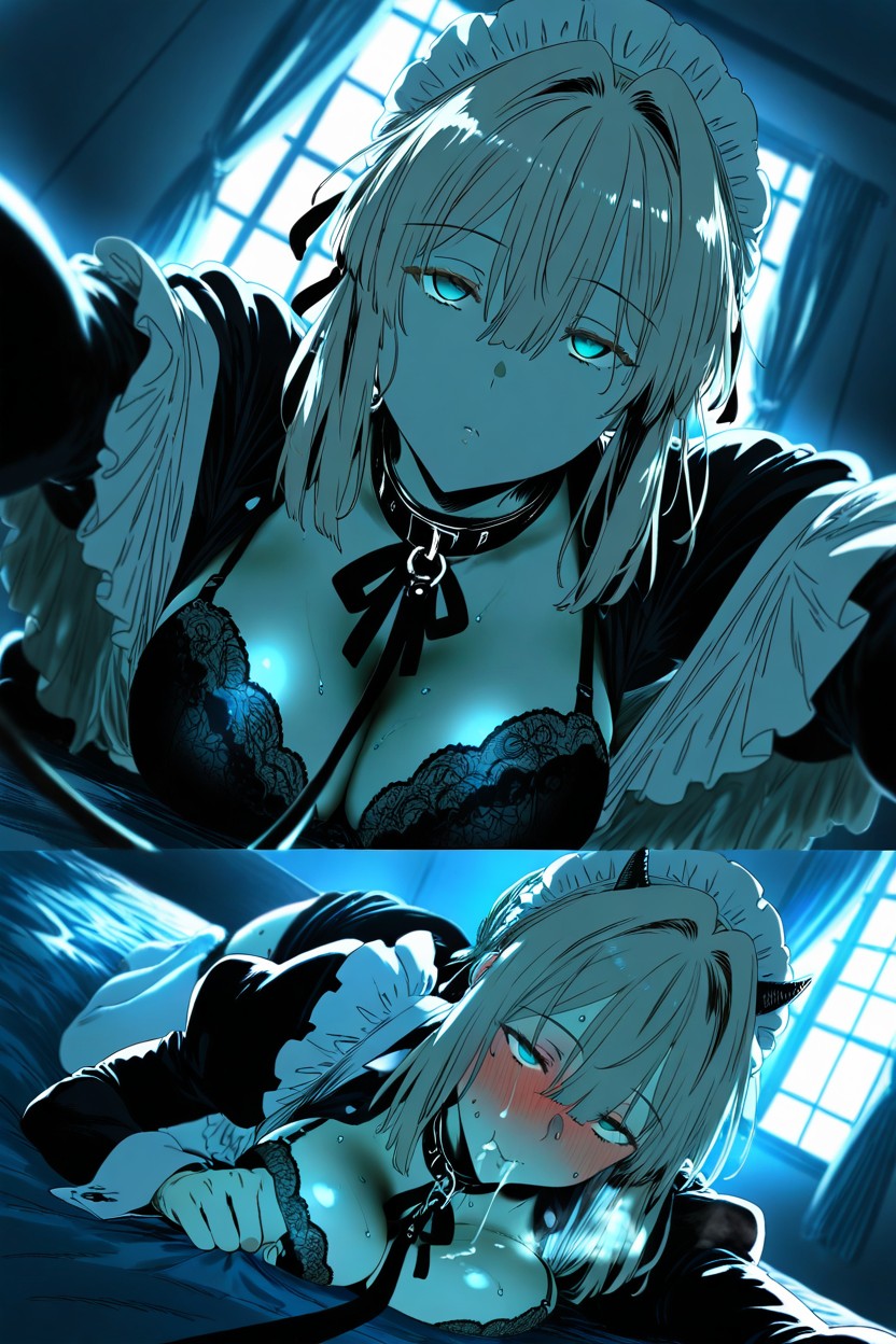 Breast Exposed, Anime Accurate, Emotionless Hentai AI Porn