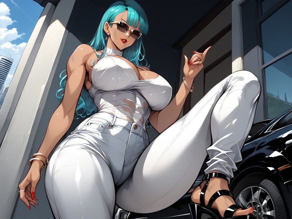 Sunglasses, Fit, High Resolution Hentai AI Porn