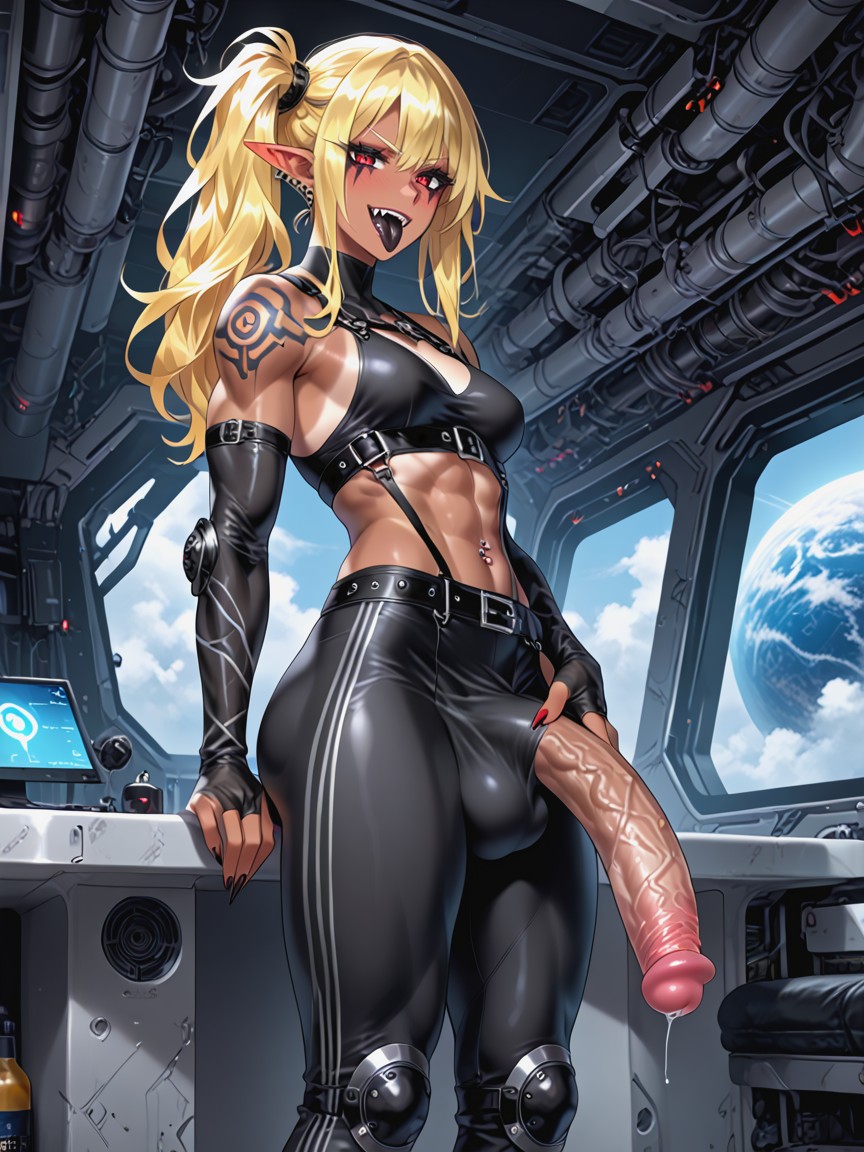 Elf, Ass Hair, Fantasy Skirt Hentai AI Porn
