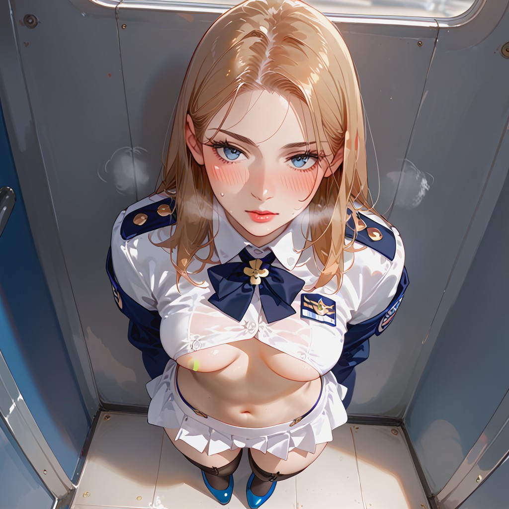 Front View, Stockings, Close Up View Hentai AI Porn