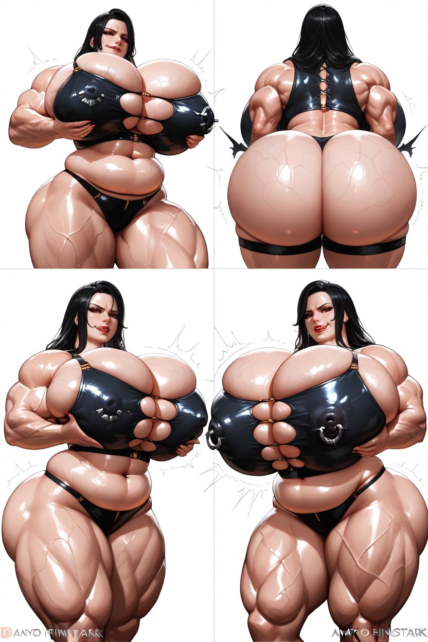 Mega Boobs, Bicep Veins, Ultra Thick Hentai AI Porn