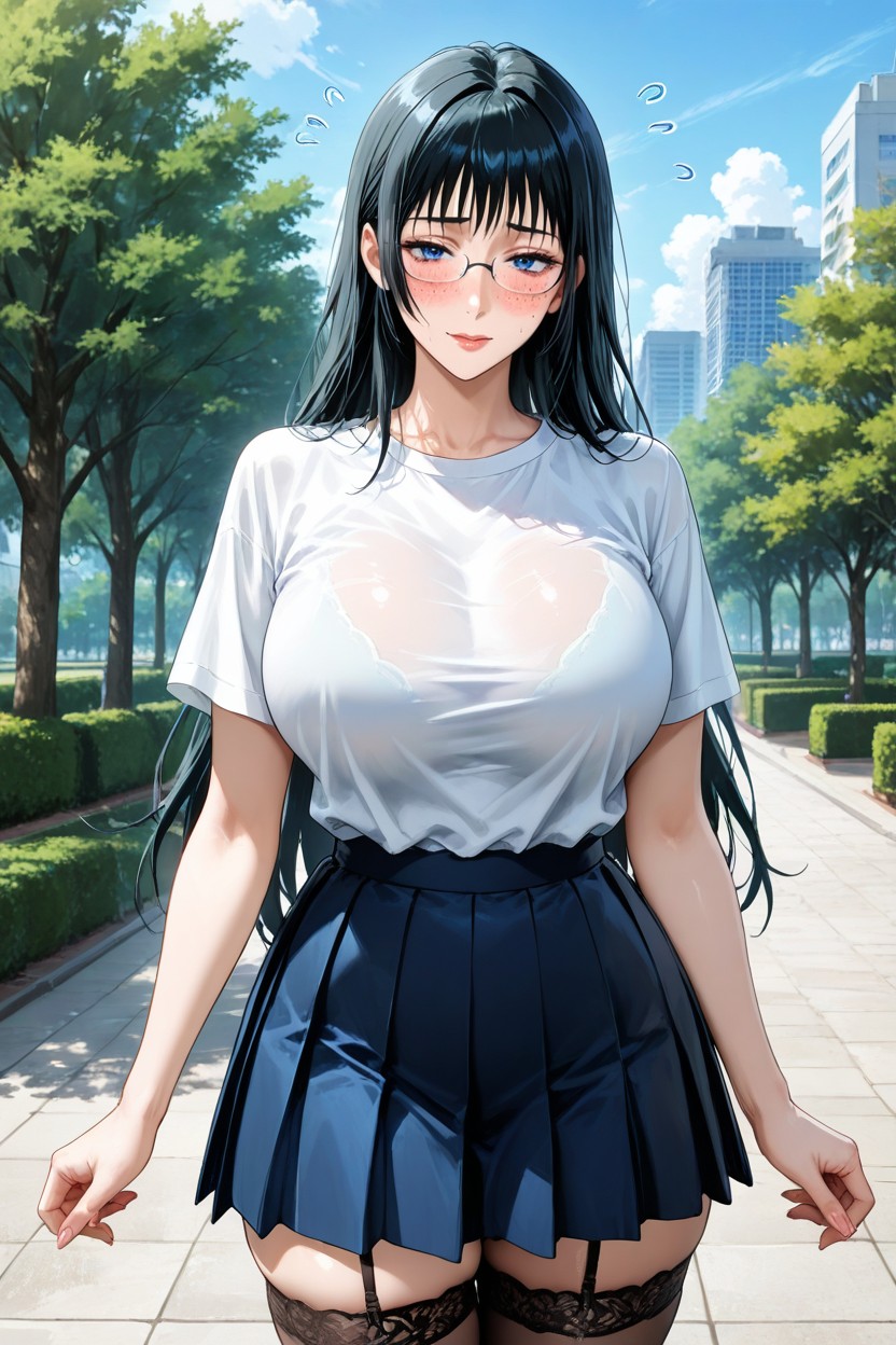 Blushing, In Universe, Beautiful Hentai AI Porn
