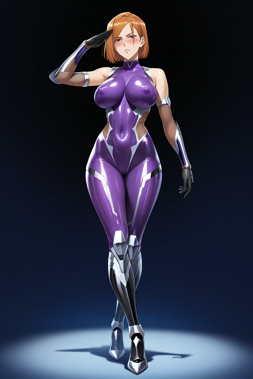 Shiny Skin, Long High Heels, Beautiful Face Hentai AI Porn