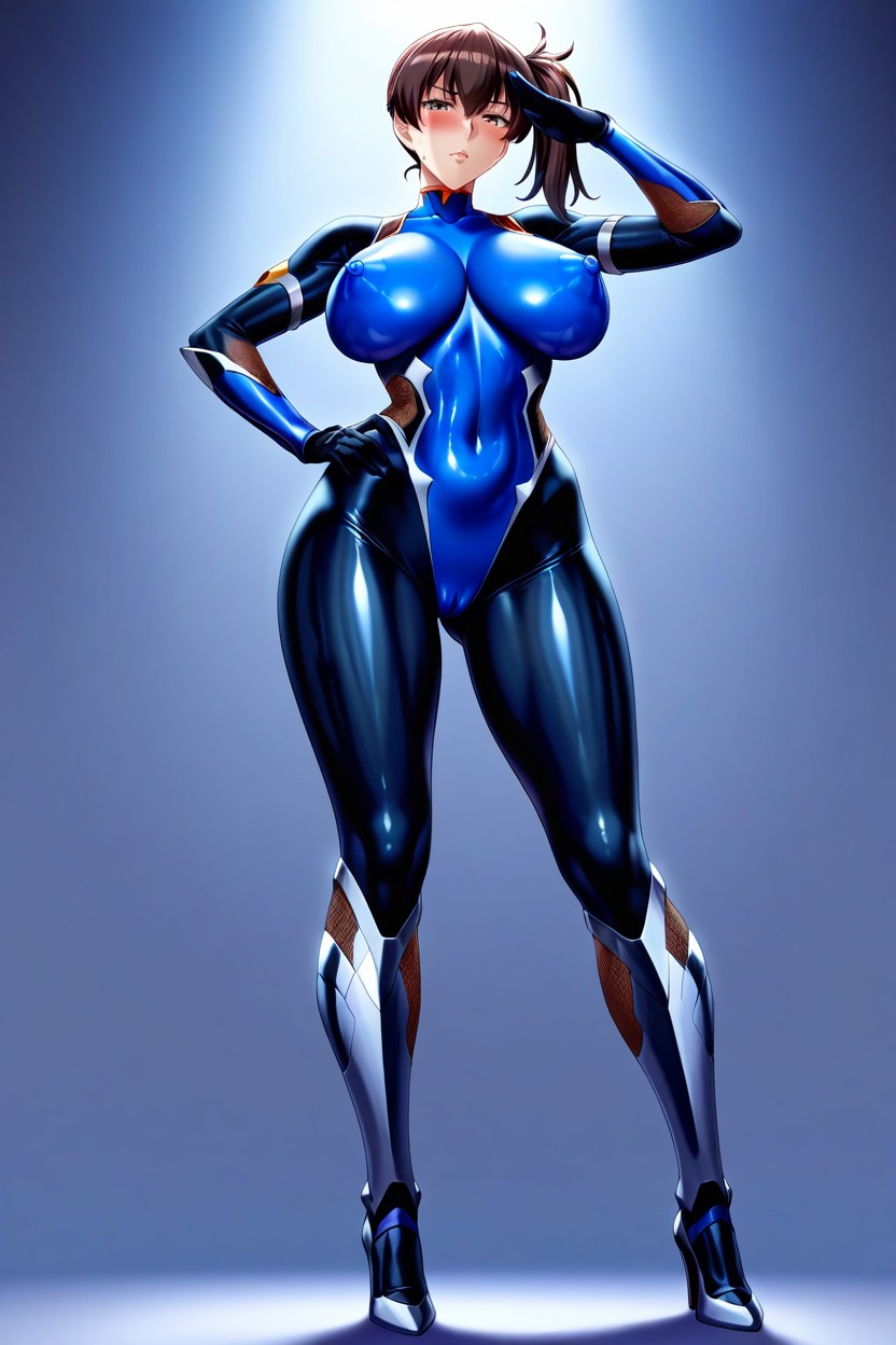 Anatomically Accurate, Standing Still, Full Body Hentai AI Porn