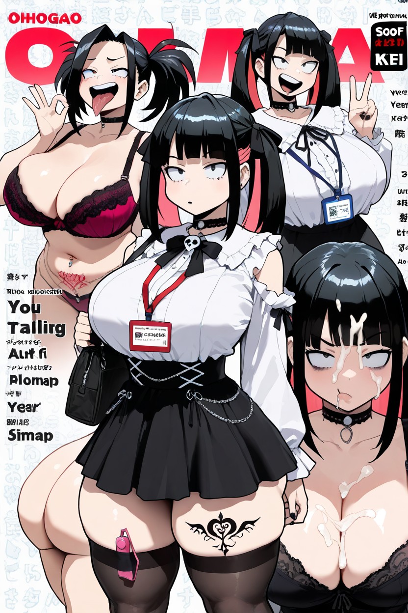 25+, Seductive Gesture, Long Breast Hentai AI Porn
