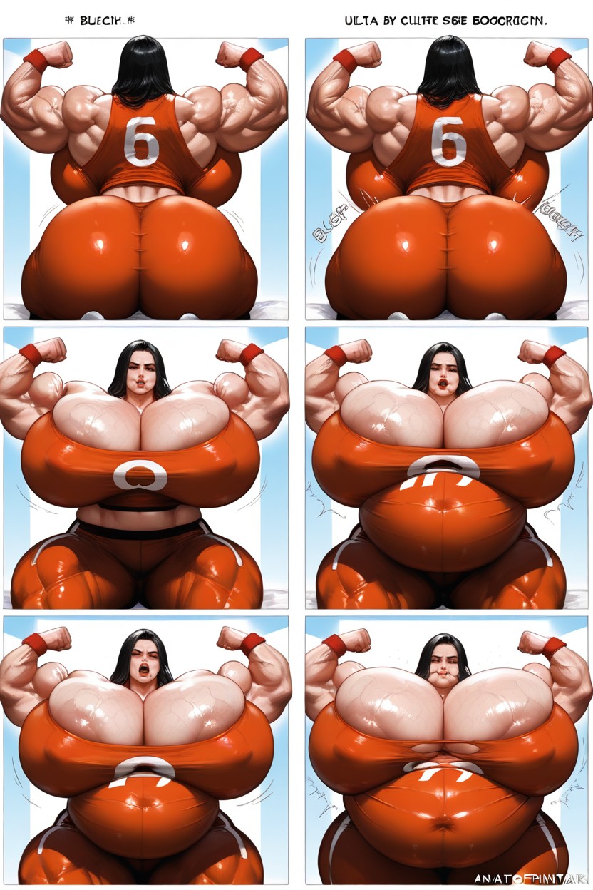 Huge Biceps, Massive Thighs, Ripped Clothing Hentai AI Porn