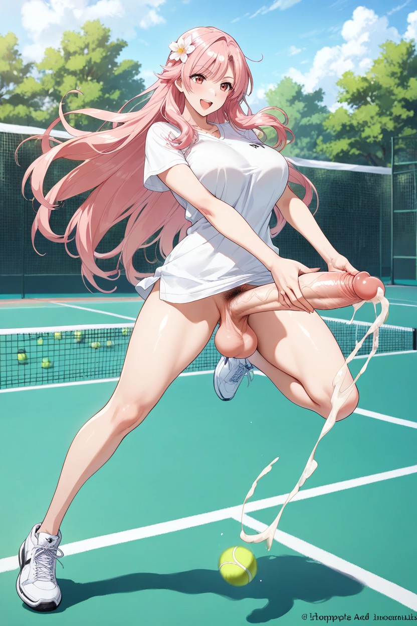 Sneakers, Anime Style, Camiseta De Talla Grande Hentai IA