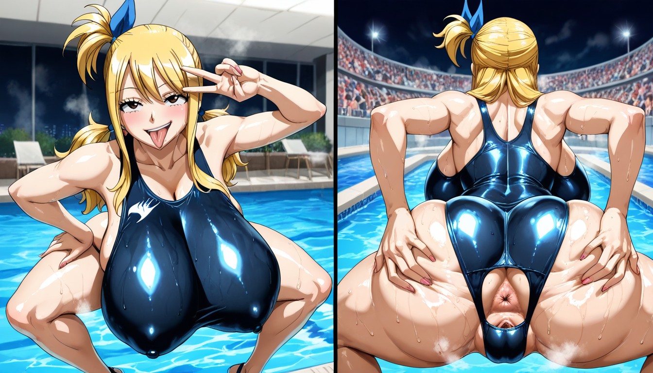 周りの多くの人々, Upper Body, Grin ヘンタイAIポルノ