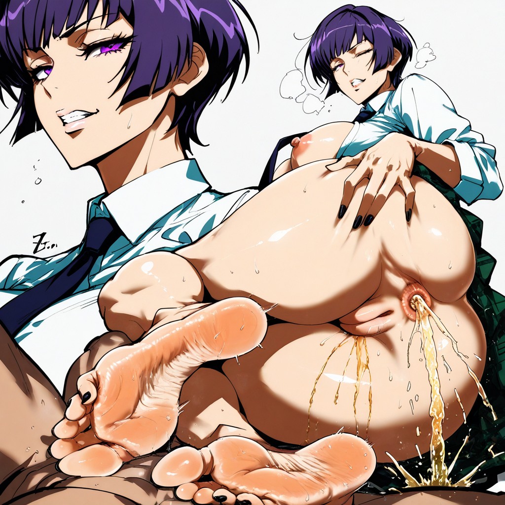 Excessive Peeing, Soles, Z-ton Art Style Porno IA Hentai