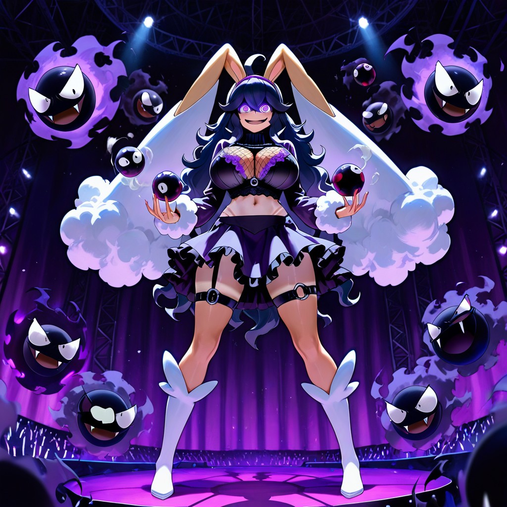25+, Stage Lights, Minirock Hentai KI Porno