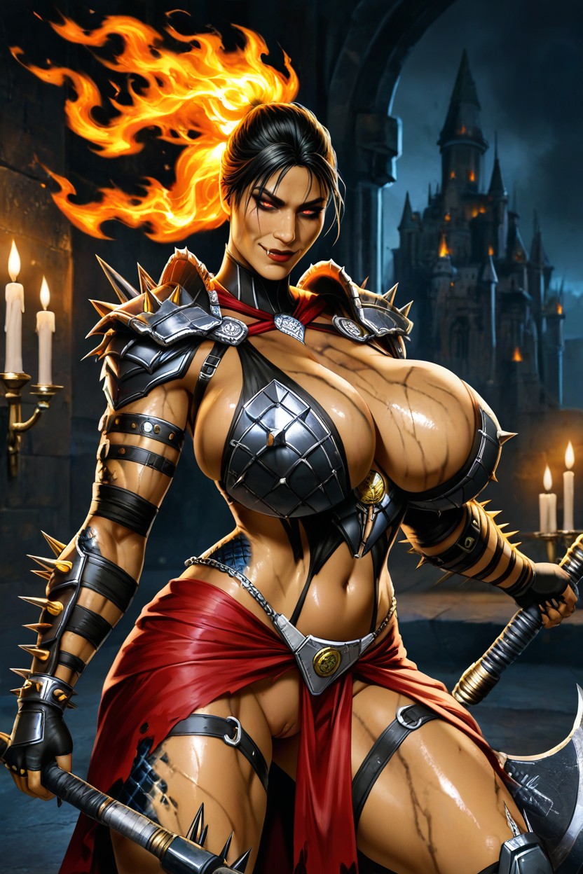 Dragon Scales, Quality, Hyper Breasts ヘンタイAIポルノ