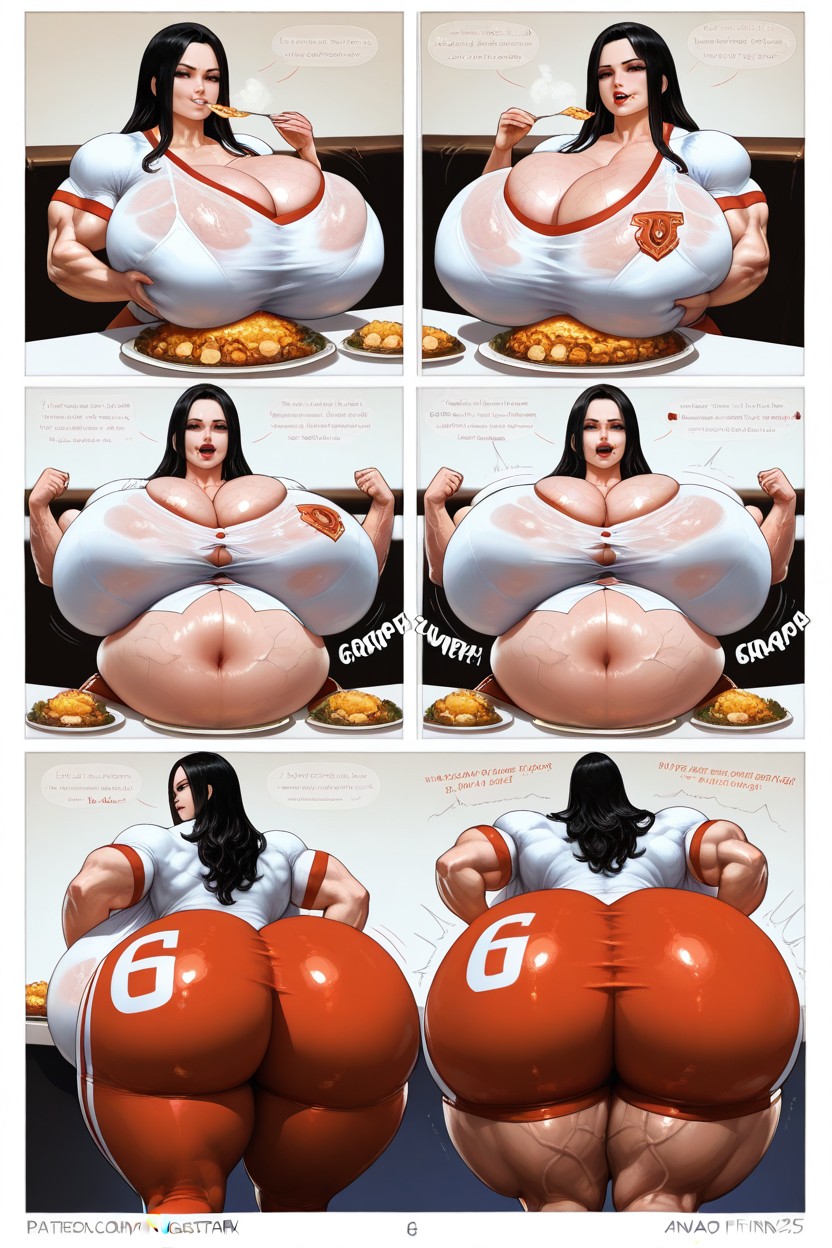 Bellystuffing, Breast Expansion, Ass Expansion AI黃漫