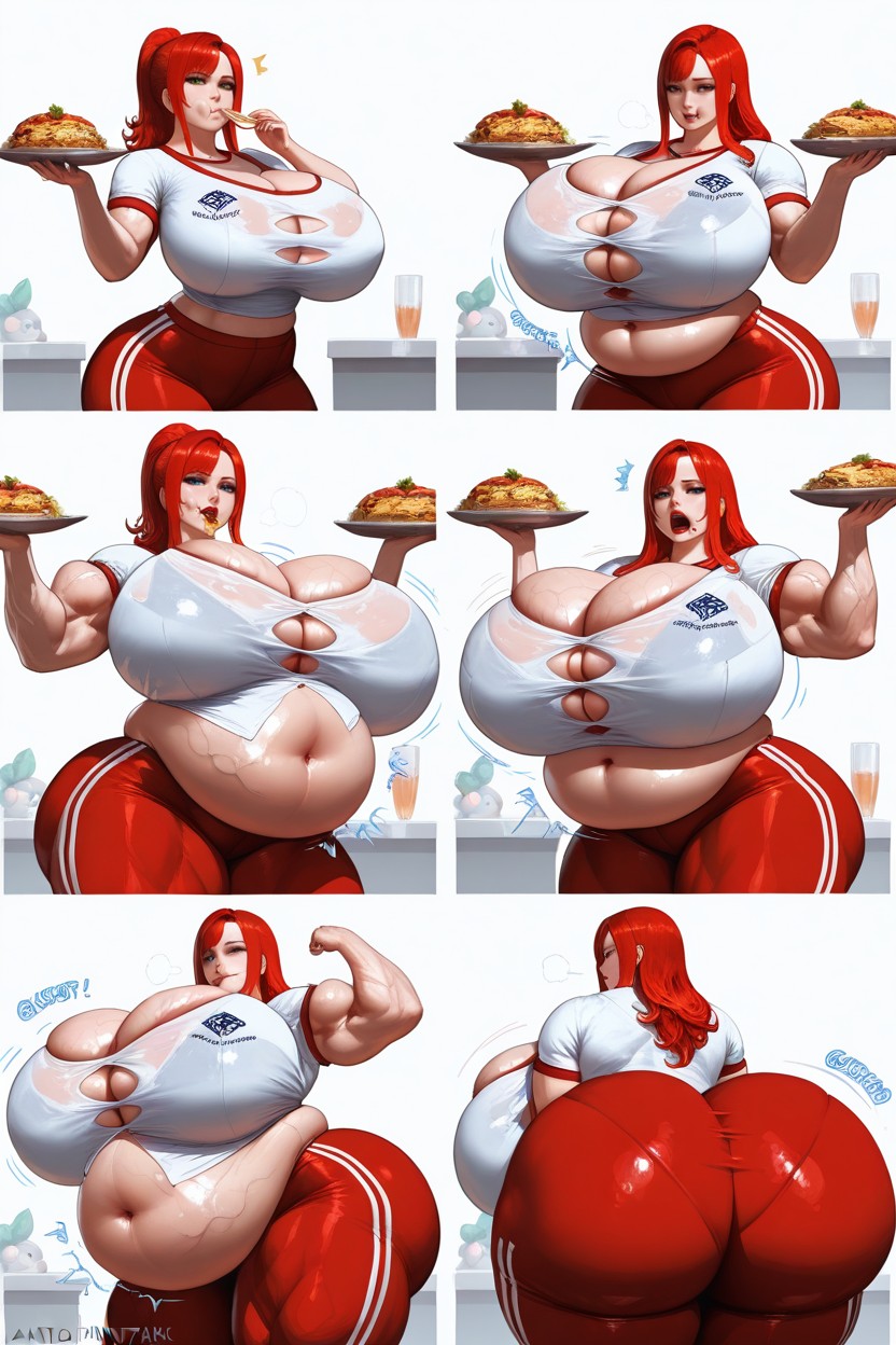 Growth Effects, Hyper Size Breasts, Colossal Breasts Hentai IA