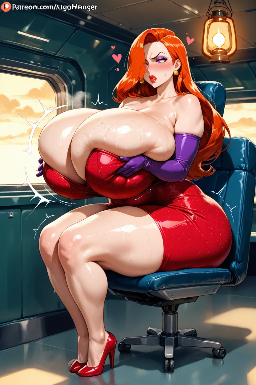 Perfect Face, Warm Light, Dumptruck Butt Hentai AI Porn