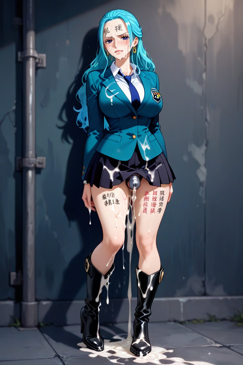 Blazer, Cum On Mouth, Clothes In Semen ヘンタイAIポルノ