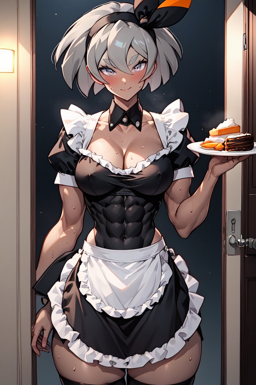 Debout, Dark, Dim Light Porno IA Hentai