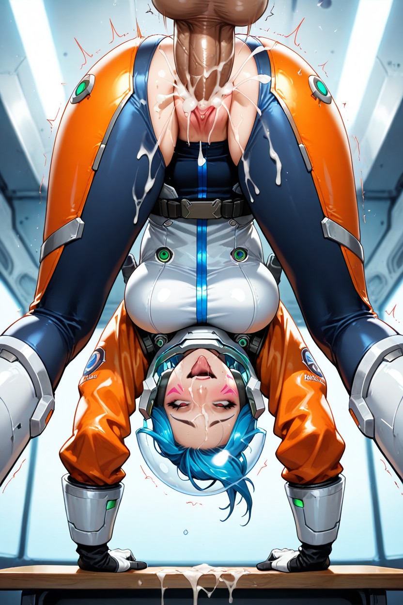 Vaginal Sex From Behind, Juno From Overwatch, Cum In Pussy Hentai IA