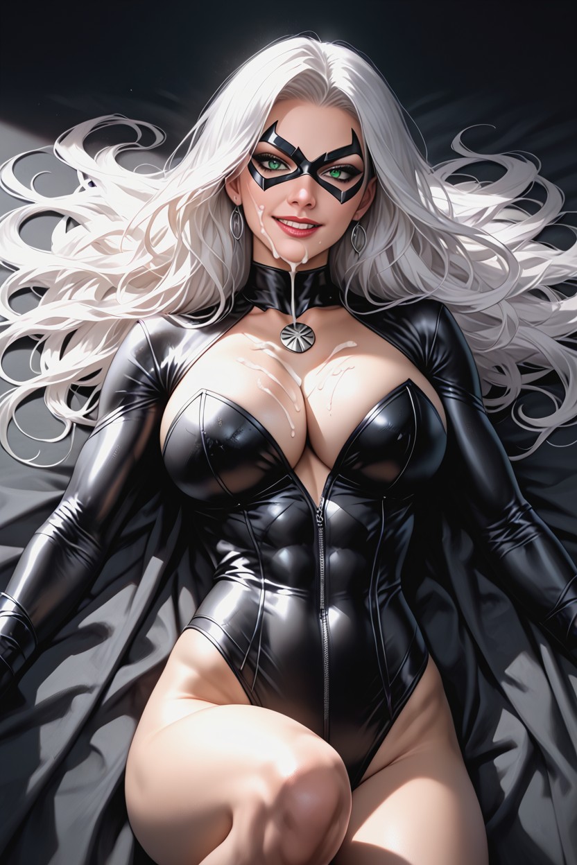 Tumbada, Detailed Hair, Dramatic Shadows Natural Anatomy Hentai IA