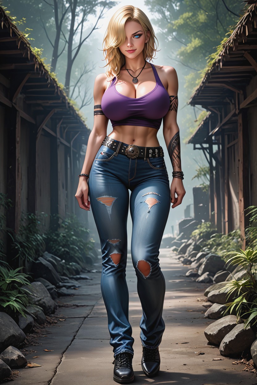 Cinematic Photorealistic Style, Brazos Juntos, Black Ink Hentai IA