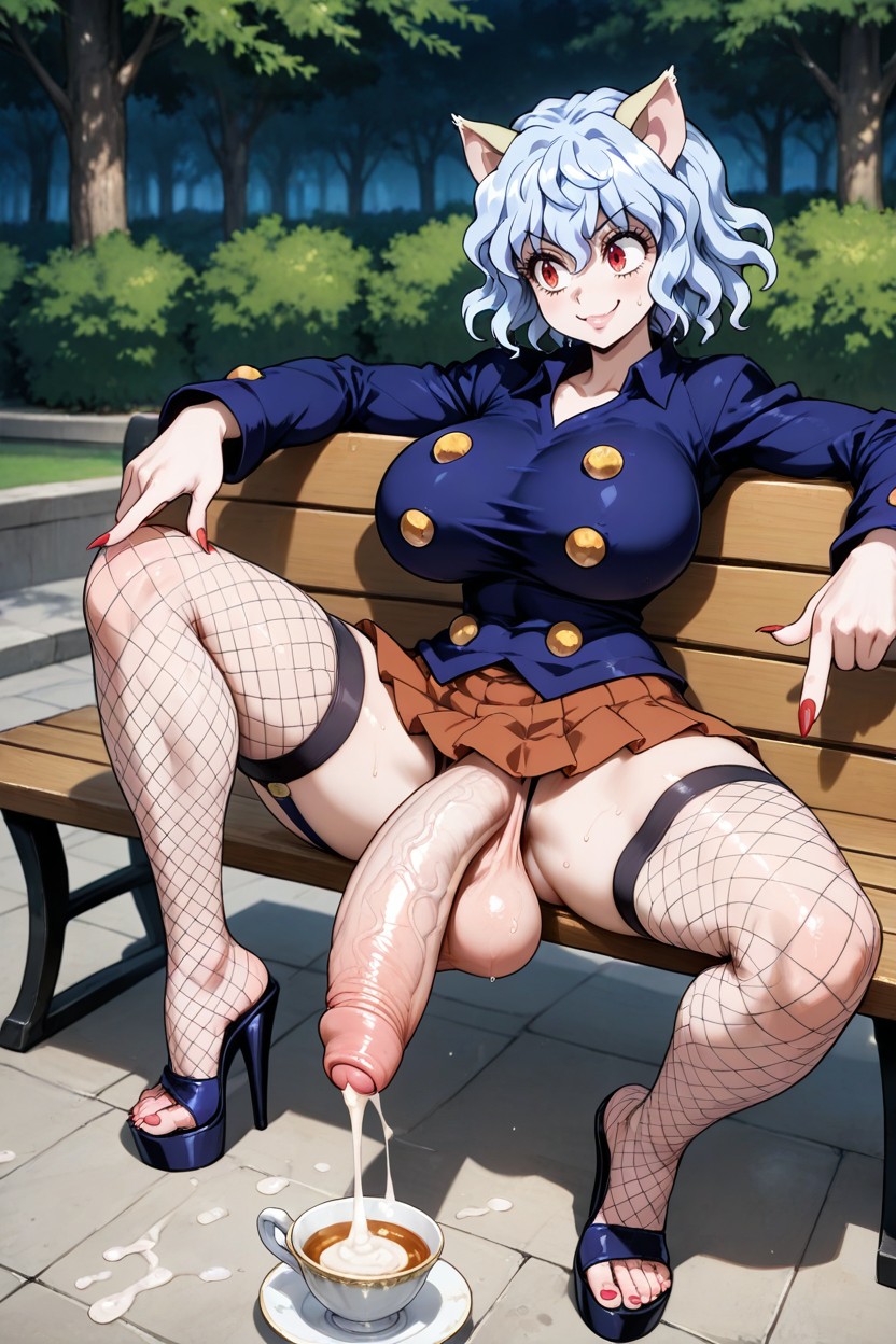Foreshortening On The Feet, Body, Expresión Arrogante Hentai IA