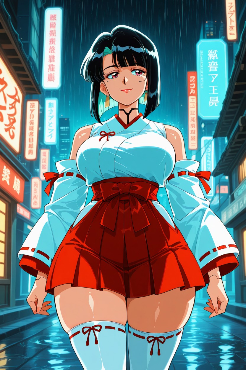 Pelo Negro, A Red Skirt, Android Hentai IA