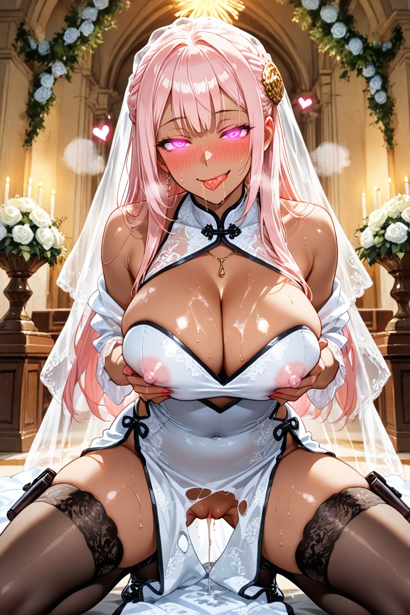 Looking Directly At Viewer Begging For Cock, Hypnose, Robe De Mariée Porno IA Hentai
