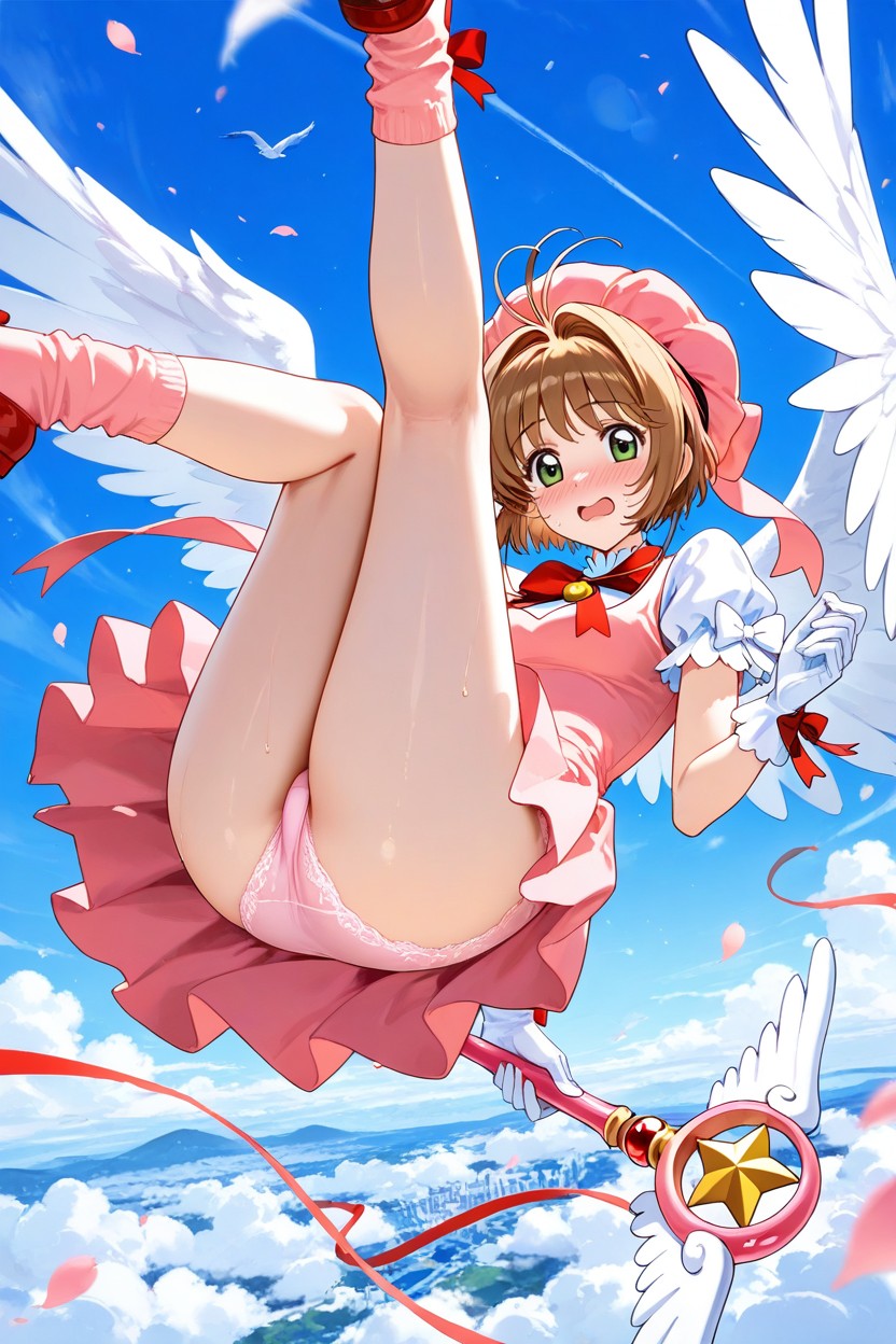 Extra Detail In Face, In The Sky, Eyes Wide Open Hentai IA