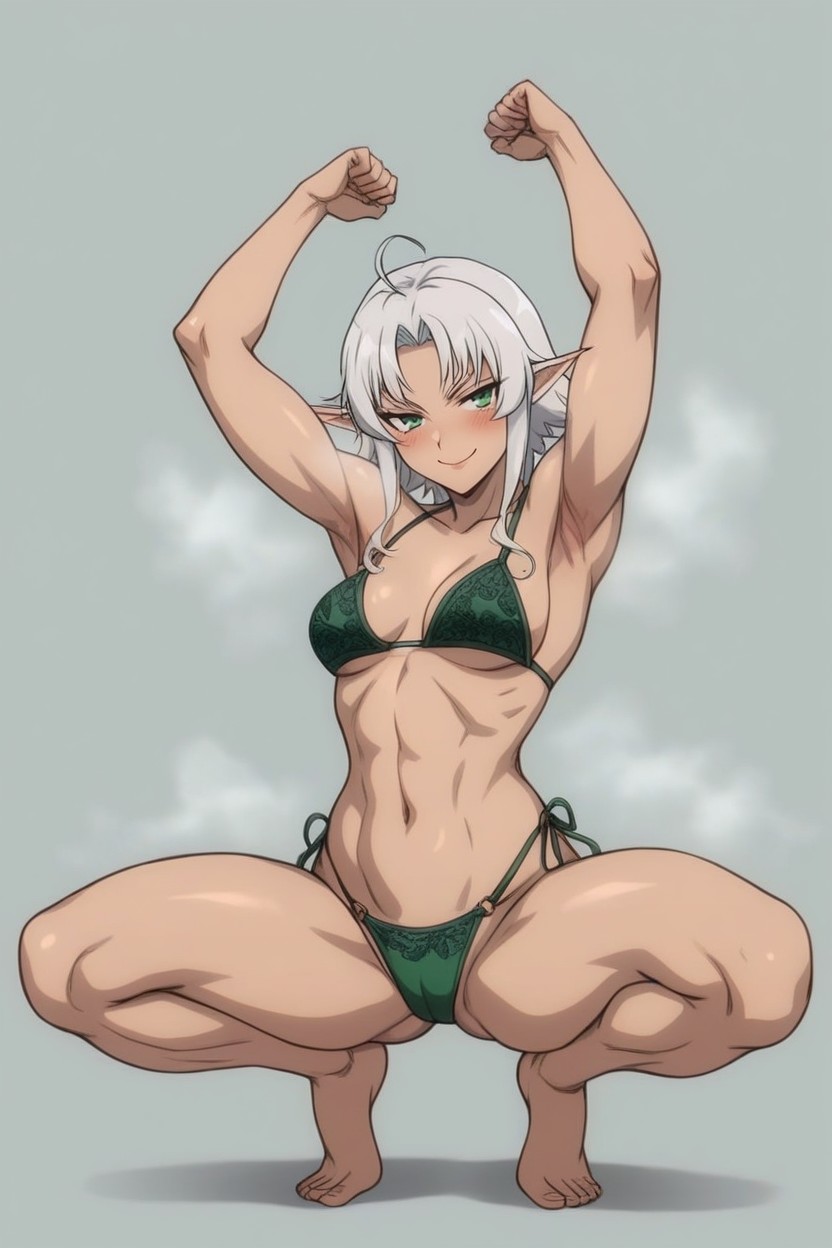 Bare Feet, Arched Back, Spreading Legs Hentai IA