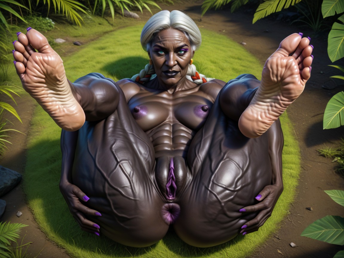 Big Black Nippels, Delgada, De Arriba A Abajo Hentai IA