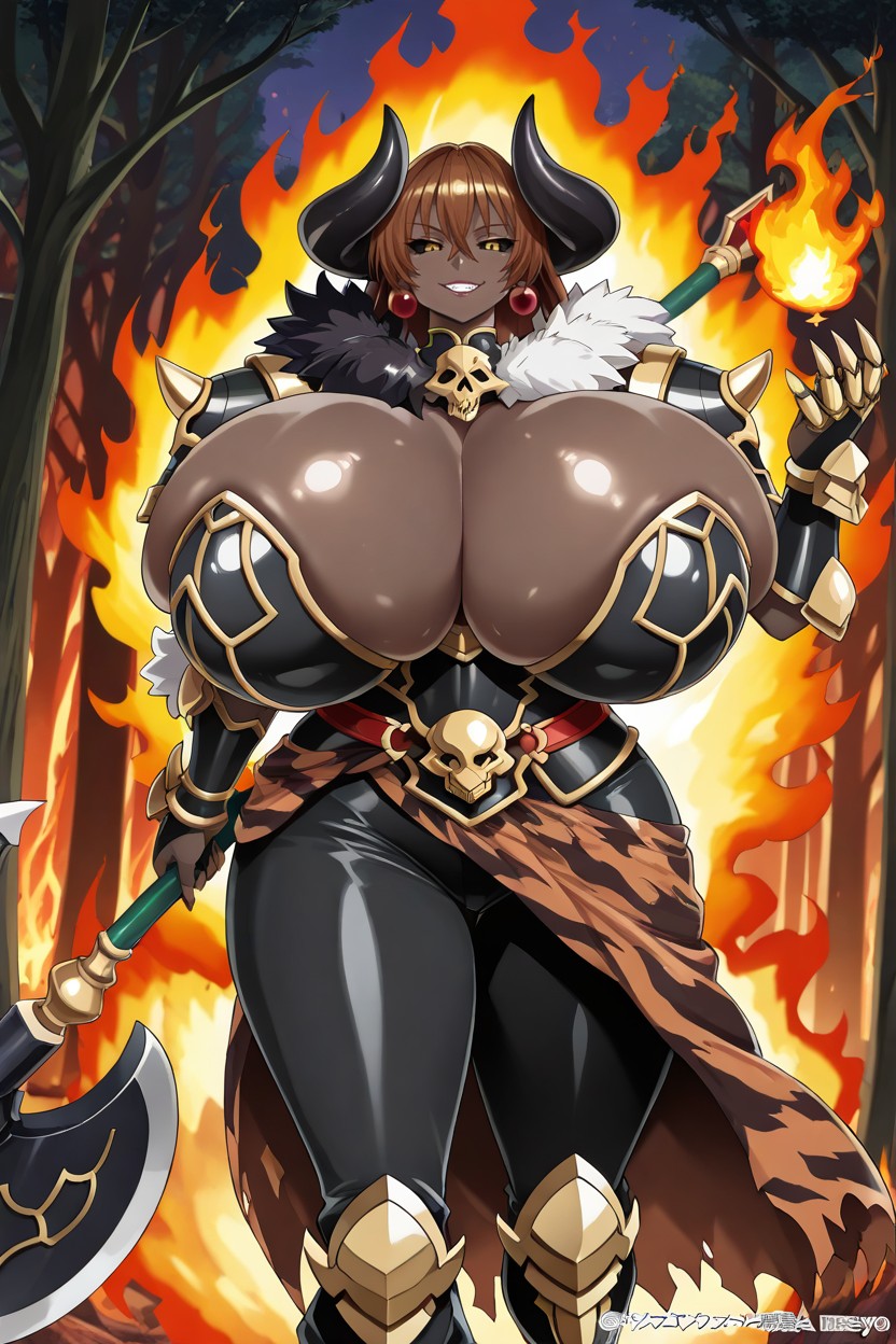 Burning Forest, "hellhound From Monster Woman Encyclopedia", Abyss Hentai IA