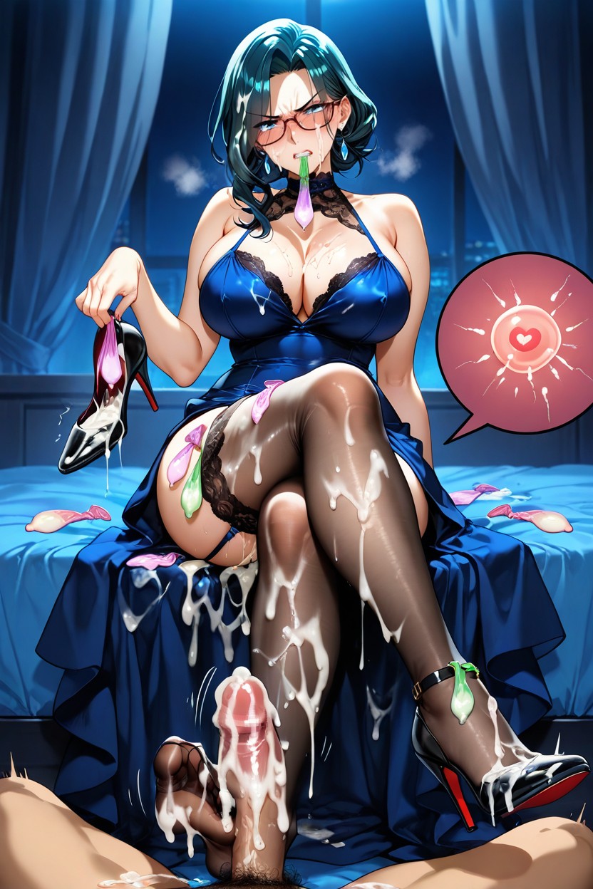 Cum On Body, Enojada, After Sex Hentai IA