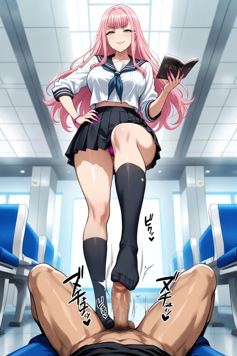Bimbo, Eroquis, Knee-high Socks Hentai IA