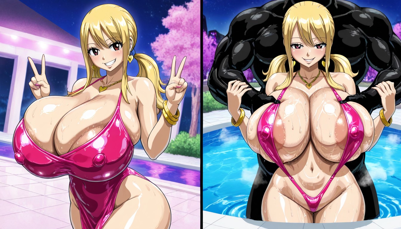Solo, Girl, Gold Necklace Hentai AI Porn