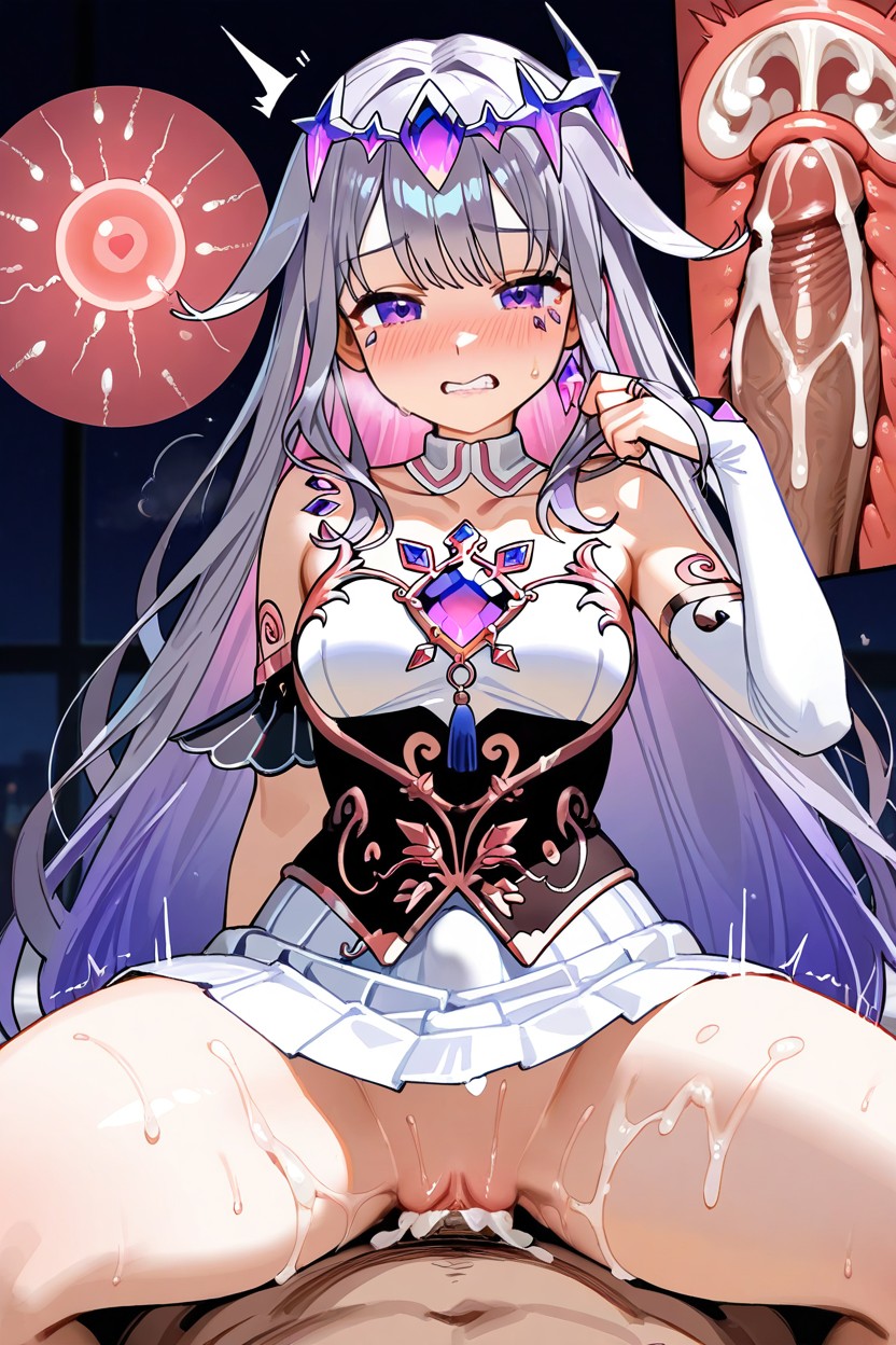 Ovum, Collarbone, Sidelocks Hentai AI Porn