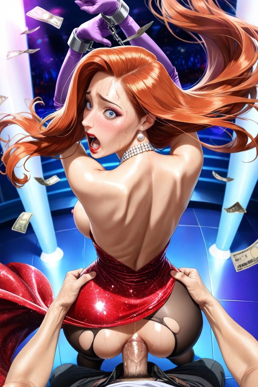 Standing, Refined Woman, Forward Hentai AI Porn