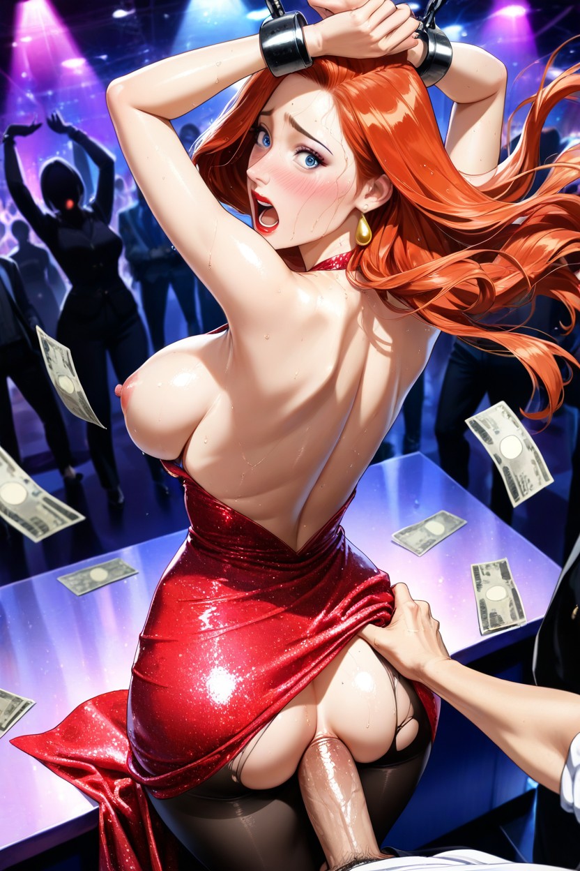 Queen, Wide Hips, Waist Shot Hentai IA