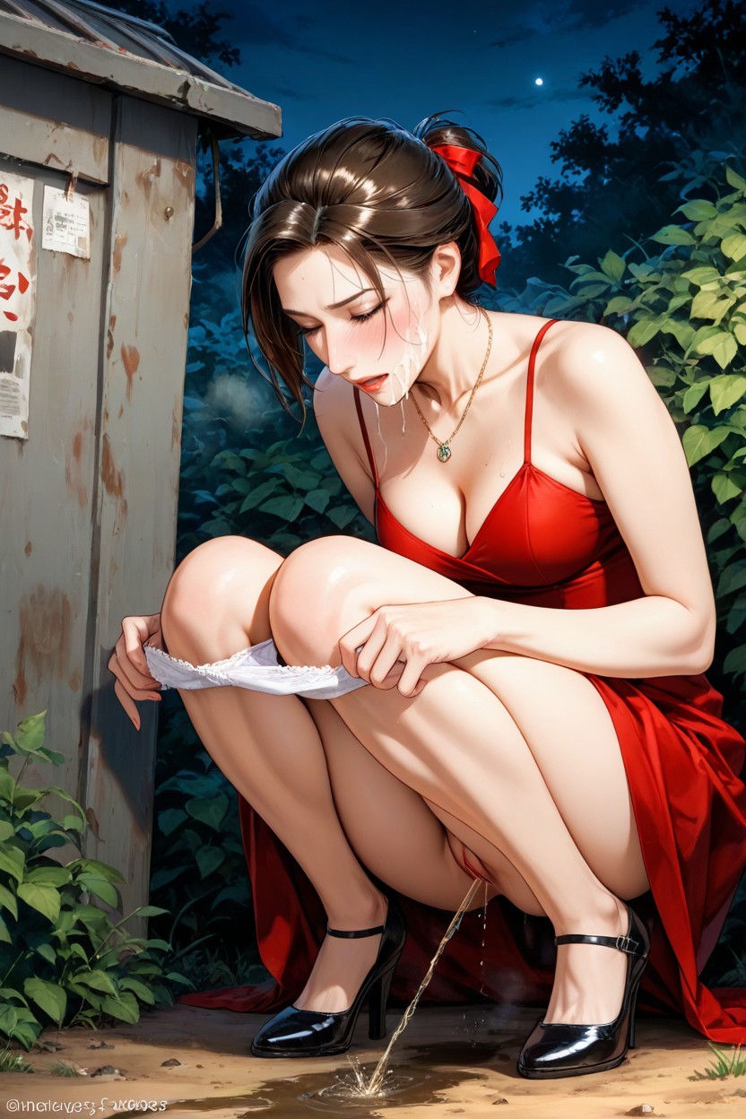 The Gets Up, Highly Detailed, Peeing And Talking Hentai AI Porn