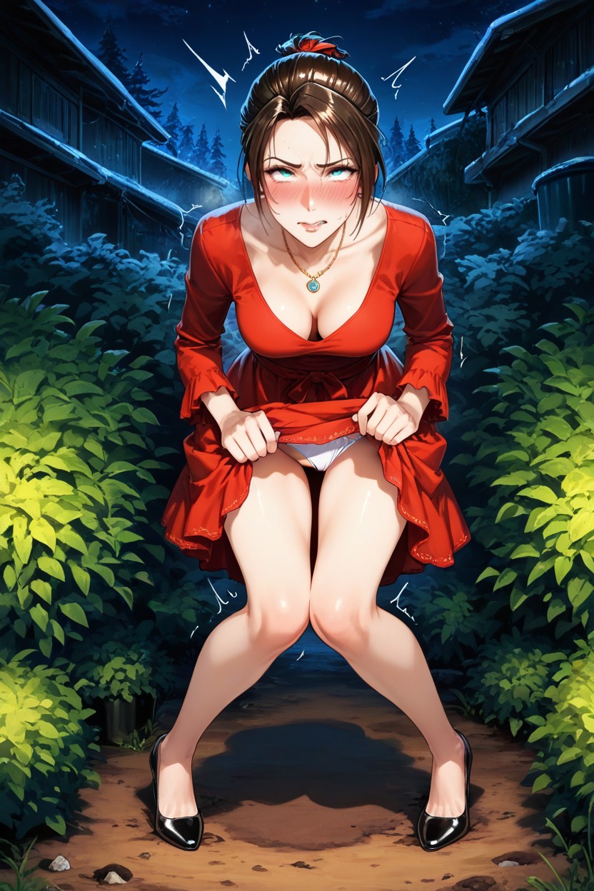 Garbage Bins, Alone, 18+ Hentai AI Porn